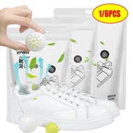 1/6Pcs Shoes Socks Deodorizing Ball Gym Bag Deodorizer Freshener Balls for Shoes Foot Care Household Shoe Closet Fresh Ball
