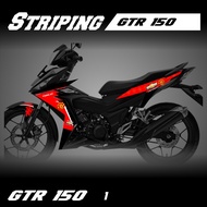 Striping sticker honda gtr 150 striping sticker gtr 150 Free Lamination