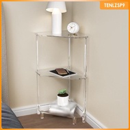 [tenlzsp9] Corner Side Table 3 Tier Modern 11.8'' L X 11.8'' W X 26 ''h End Table for