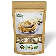 Organic ZING Jaggery Powder | 100% Pure Natural Jaggery Powder | Naturally Grown | Jaggery Powder for Tea | From India - 227 gm (8 oz) Pack No 1