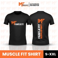 Muscle Fit Supplement T-Shirt Micro Fibre Printed (Black 1)