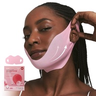 ROUND LAB Camellia Deep Collagen V-Line Lifting Gel Mask 4 unit |   Topeng Pengangkat Wajah Segera D