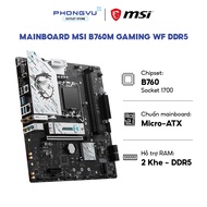 Mainboard MSI B760M Gaming WF DDR5 - Socket 1700 - Chipset B760 - RAM DDR5 -