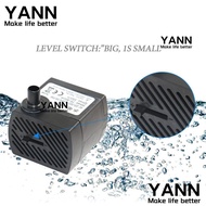 YANN Aquarium Water Pump, Ultra Quiet Submersible Submersible Water Pump with LED Light, Durable Wat