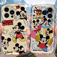 Cute Hi Mickey Mouse Phone Case For Xiaomi Poco F7 Ultra X7 C75 F6 X6 M6 C65 C61 C55 C51 C50 F5 X5 X
