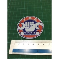 Sticker yamaha service logo