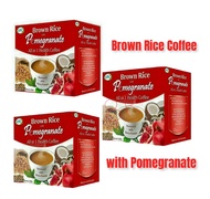 Three Boxes Brown Rice Coffee 36 Sachets plus Pomegranate Coffee Mix Organic Coffee Instant Drink