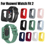 Compatible for Huawei Watch Fit 2 Case Soft Silicone Protection Hawei watch fit 2 active Case Durable Rubber Huawei fit 2 Case huawei watch fit2 Accessory