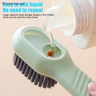 [DMT] Multifunction Soft Bristled Liquid Shoe Brush Long Handle Brush Clothes Brush Shoe Clothing Bo