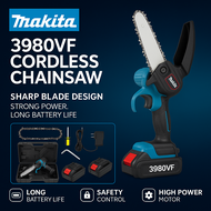 MAKITA Cordless Chainsaw 388VT Electric Mini Saw 6inch Electric Pruning Saw Rechargeable Lithium Bat