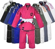 Brazilian Jiu Jitsu, Kids Jiu Jitsu Gi Children BJJ Gi Grappling Kimonos Lightweight White Belt