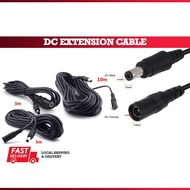 DC Extension Power Cable 3M/5M/10M 12V Male Female Power Cord Cable Suitable For EZVIZ C8C C3W C4W N