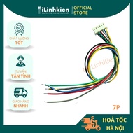 High quality 7P XH2.54 bus wire, 22AWG wire, 1 plug, 30cm long.