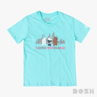 DOSH KIDS T-SHIRTS WE BARE BEARS เสื้อยืดคอกลมเด็ก DBBBT5017-GR