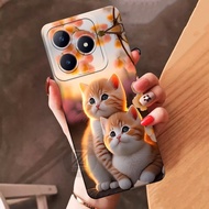 Case REALME C63 2024 Zelora Fashion Case Cat Softcase REALME C63 Pro Camera Casing REALME C63 Kesing