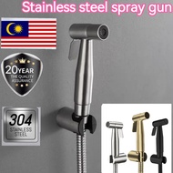 304 Stainless Steel Hand Held Toilet Bidet Sprayer Bathroom Shower Water toilet pipe spray gun Bidet