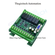 JX FX2N-10/14/20/24/30MR/MT PLC Board outputs relay and transistor With RS485 2AD RS232 DB9 with bas