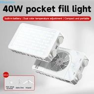 USNOW RGB LED Camera Light, 40W 2800-9000K Mini LED Video Lamp, Compact 4400mAh Battery FX 8 Modes C