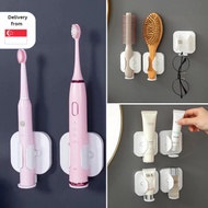 [Bundle] Toothbrush holder  Electric Toothbrush wall-mounted oral B holder children toothbrush bathroom shelf storage