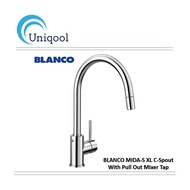 BLANCO MIDA-S XL Sink Mixer Tap With Pull Out Spray