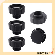 HECCEH IBC Tank Adapter, IBC Plastic IBC Ton Barrel Connector,  Accessories S60 Fitting Hose Connect