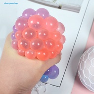[SYS]Squeeze Ball Resilient Stress Reliever BPA-free Squishy Sensory Stress Relief Ball Toy for Office