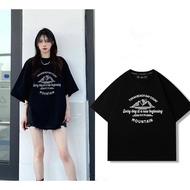 High-quality Korean-style women's unisex loose-fitting loose-sleeve T-shirt OBITA AT910