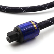 One pieces Power Cable US Power Cord with US Plug Mains Power Cable HIFI Audiophile European AC Powe