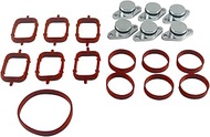 Inlet Manifold Kit 6 Valve Caps 22 mm + 13 Inlet Gasket 11617790198 for B-M-W M47 E87 E46 E90 E91 E9