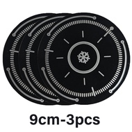 1/3/5pcs 6cm Smart Phone Radiator Metal Plate for Magsafe Sticker Sheet for iPhone Pro Samsung 9cm C