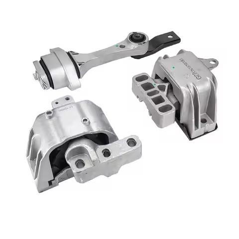 1J0199555AJ 1J0199851N 1J0199262BF 3PCS Engine Gearbox Mount Kit Bushings Compatible with for VW Aud