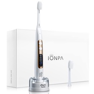 IONIC KISS IONPA DP Pearl White Home Premium USB Rechargeable Ionic Power Electric Toothbrush, Brush