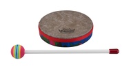 Drum, KIDS PERCUSSION®, Hand Drum, 6" Diameter, 1.25" Depth, Fabric Rain Forest