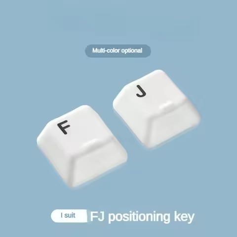 Shanhai Ceramic Keycaps FJ Positioning Key Glazed Key Caps Mechanical Keyboard Caps Custom Artistic 