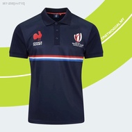 ฟุตบอล 2023Rugby World Cup 2023 /24 France Rugby POLO Jersey French Rugby World Cup Jersey Home Fran