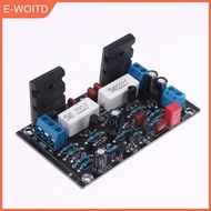 【E-WOITD】 2SC5200หลอด2SA1943 100W DC 35V โมโนแชนเนลขยายเสียง HiFi บอร์ดโมโนแชนเนล100W โมโนพลังงานสูง