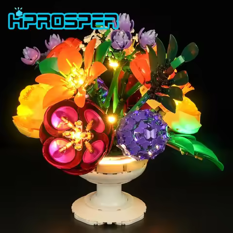 HPROSPER 5V LED Light (No Model) For LEGO 10345 Flower Arrangement Decorative lights With Battery bo
