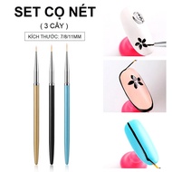Nail Brush Set of 3 | Size 7/8/11mm