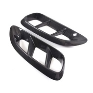 For Porsche 718 Cayman 2016 - 2018 Real Carbon Fiber Car Side Vent Fender Sticker Car Exterior Acces