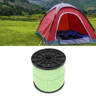 Drfeify Camping Rope of Reflective Parachute - Polyester Cable 164 Feet 4 Mm Survival Outside Repair