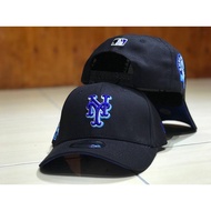 [DISCOUNT] Topi Unisex Hat NY METS SIDE PATCH MLB CAP (Black)