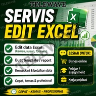 Servis Excel | Edit Data, Formula, Template & Report