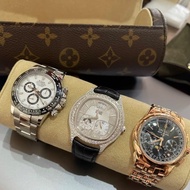 LV  老花手錶手鐲收納盒芯片款19.5*7.5*7.5 98新配件塵袋