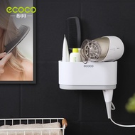 Ecoco ชั้นวางไดร์เป่าผมมัลติฟังก์ชั่นแบบติดผนังห้องน้ํา