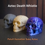 Aztec Death Whistle Skull – Aztec 3D Skull Whistle – Death Whistle Unique Horror Ritual