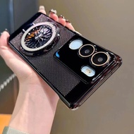 For VIVO V29 V29Pro Case Hard PC With Ring Stand Heat dissipation Protective Back Cover Case For VIV