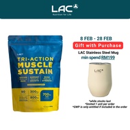 LAC PROTEIN Tri-Action Muscle Sustain - Banana Flavor (400g) [Exp May 2027] 01403680