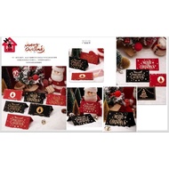 Gift card/ Christmas card/ Merry Christmas Gold Foil card/ Ins gift card