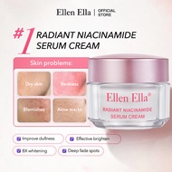 Ellen Ella Radiant Niacinamide Serum Cream Freckle 8X Whitening contains 75% rose essence