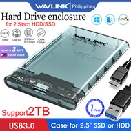 Wavlink 2.5" USB3.0 to SATA III External Hard Drive Enclosure Optimized for 7mm/9.5mm 2.5 Inch HDD/S